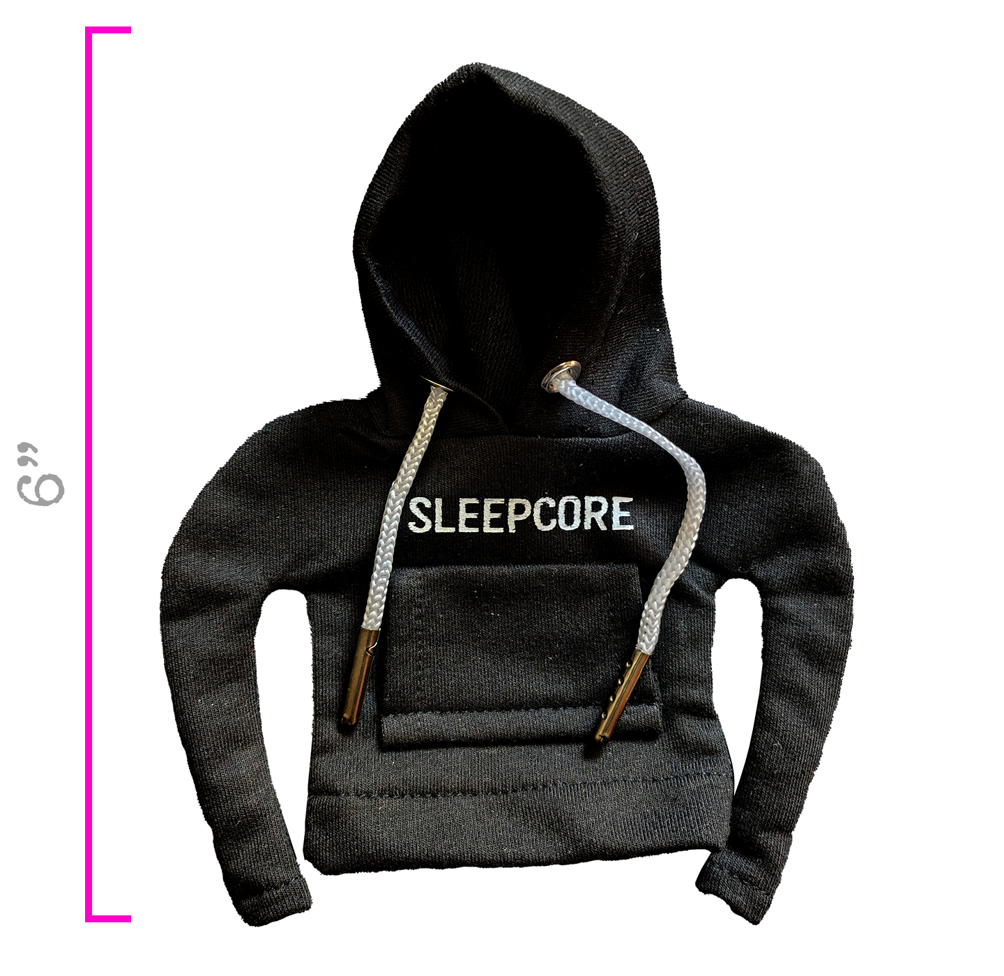 Sleepcore – Mini Text Hoodie 6”