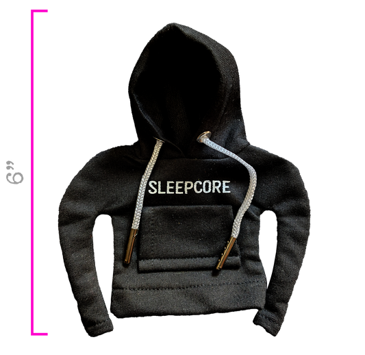 Sleepcore – Mini Text Hoodie 6”